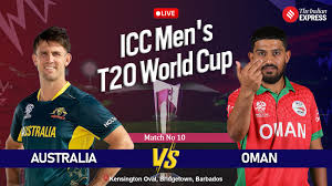 Australia vs Oman Score, T20 World Cup 2024: Oman's Shaky Start Chasing 165